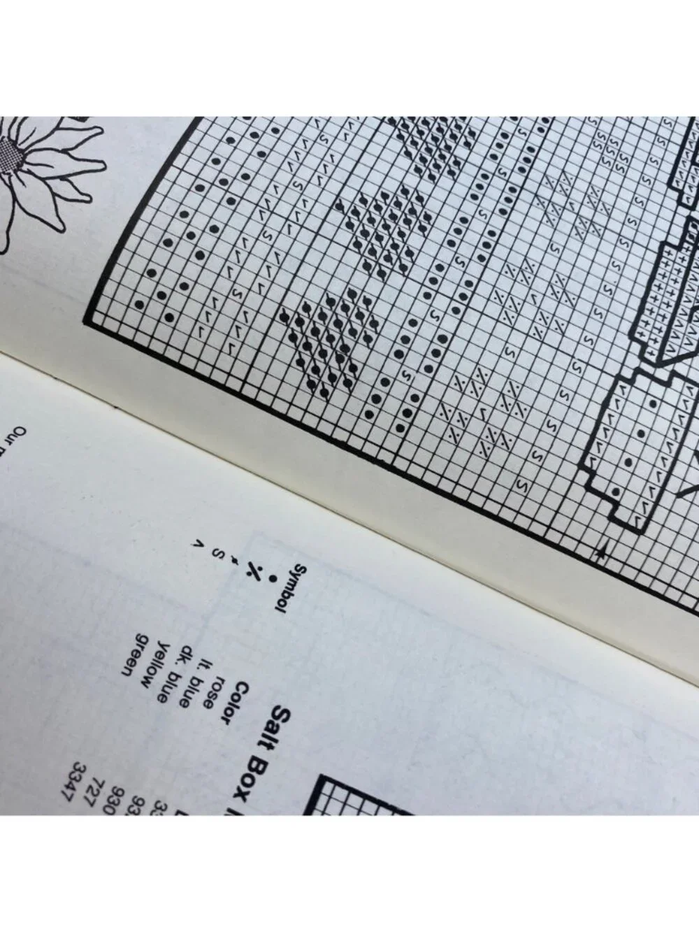 Vintage Annie Potter Cross-Stitch & Needlepoint Pattern Instruction Book 56